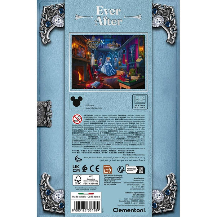 Puzzle Clementoni Ever After Cinderella 500 Peças
