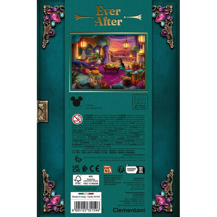 Puzzle Clementoni Ever After Jasmine 500 Peças
