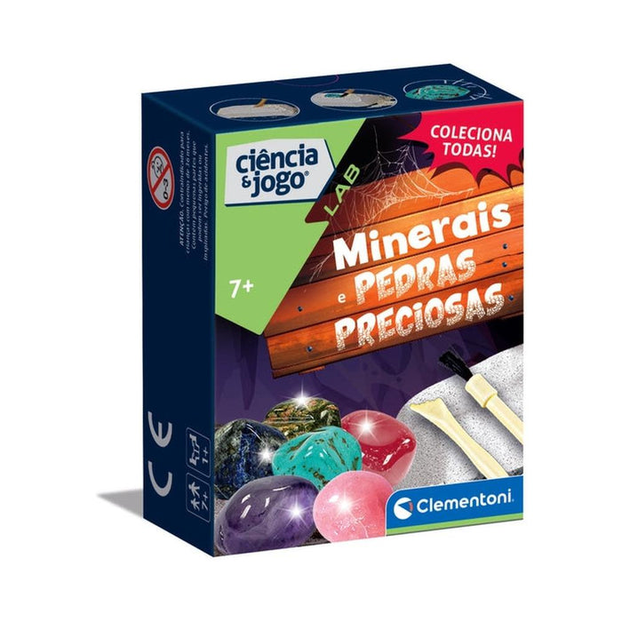 Mini Kit de Escavação Clementoni Minerais