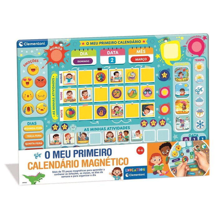 O Meu Primeiro Calendário Magnético Clementoni