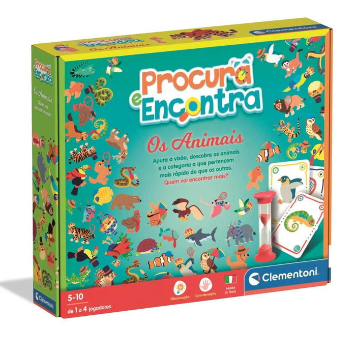 Jogo Procura e Encontra Animais Clementoni