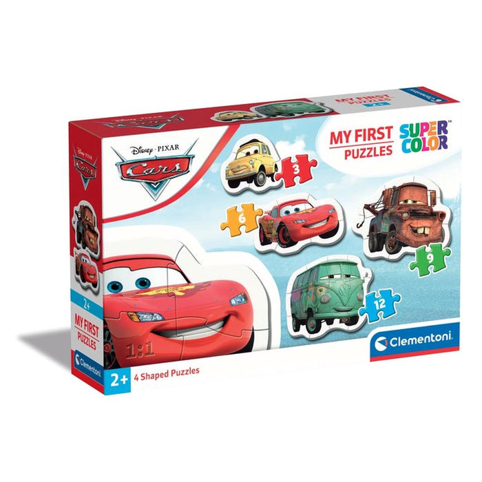 4 Puzzles Progressivos Clementoni Disney Cars 3 a 12 Peças