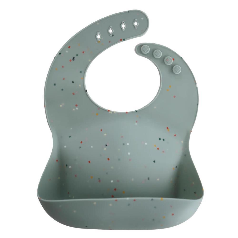 Babero Cambridge Silicona Azul