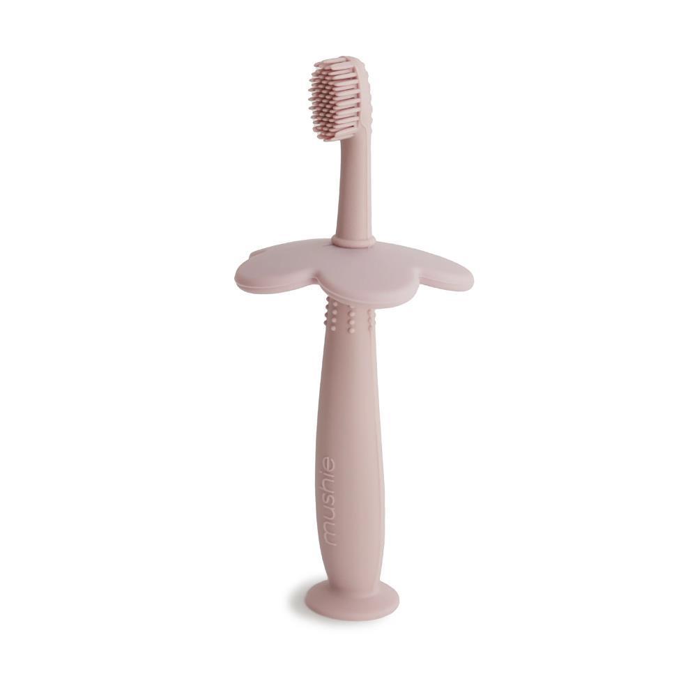 Escova de Dentes de Treino em Silicone Flower Blush