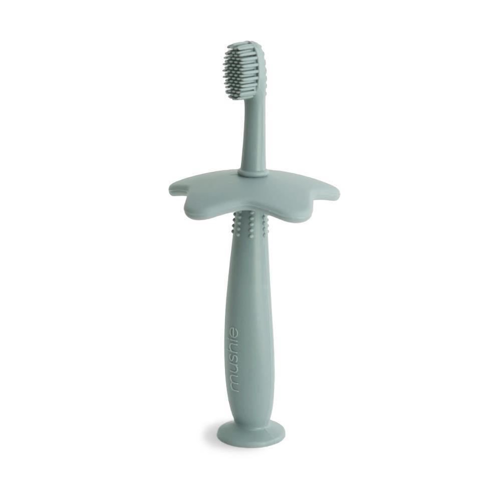 Escova de Dentes de Treino em Silicone Cambridge Blue