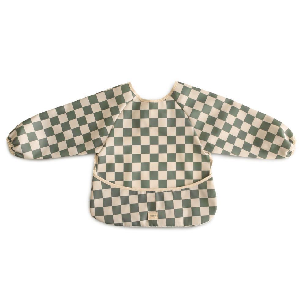 Babete com Mangas Mushie Olive Check