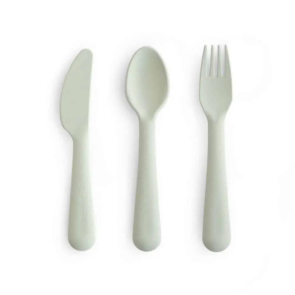 Sage Spoon, Fork and Knife Cutlery Set