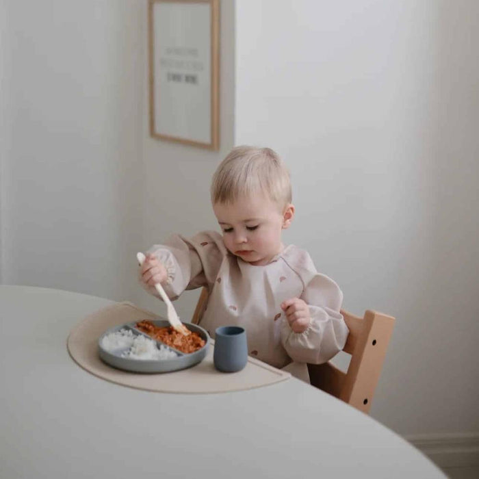 Babete com Mangas Mushie Rainbows