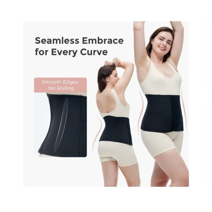 Cinta Pós-Parto Ajustável Momcozy Ergowrap Petite Black M