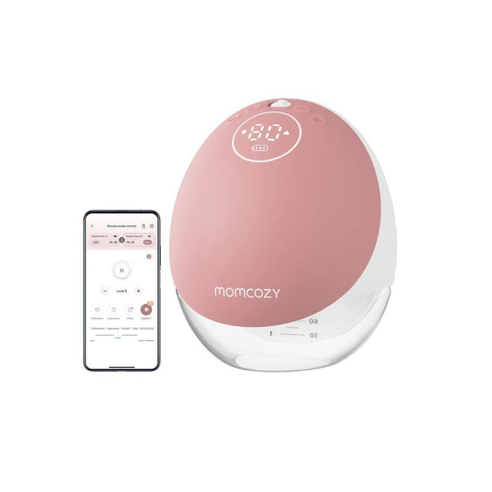 Bomba Tira-Leite Mãos Livres Momcozy M9 Single Red