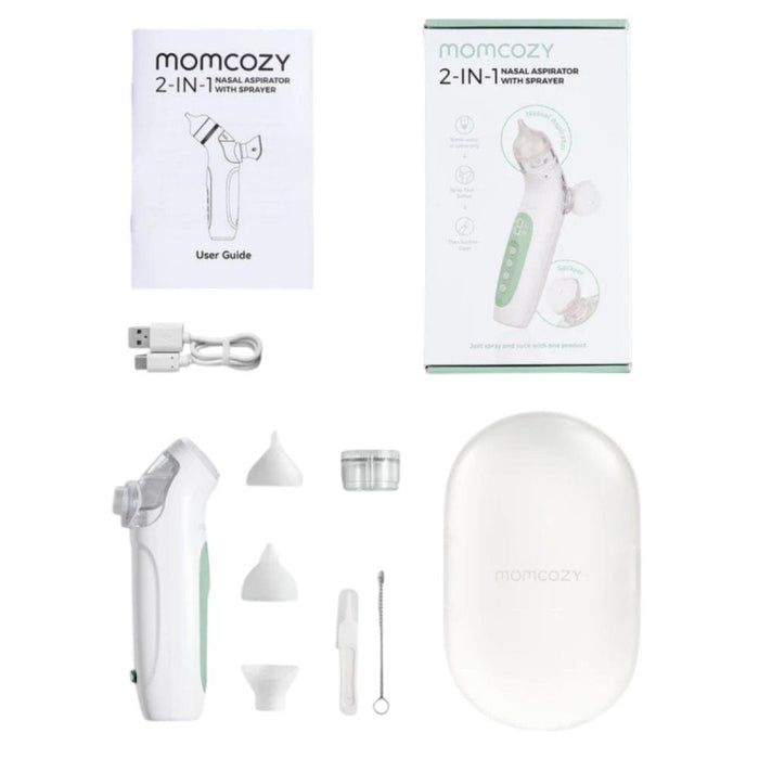 Aspirador Nasal 2em1 Momcozy  Green