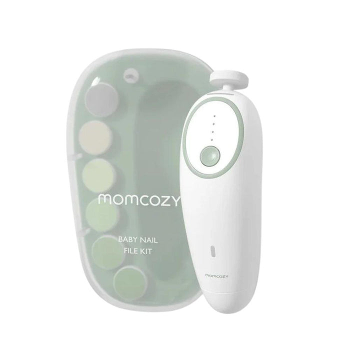Lima Elétrica para Unhas de Bebé Momcozy Green