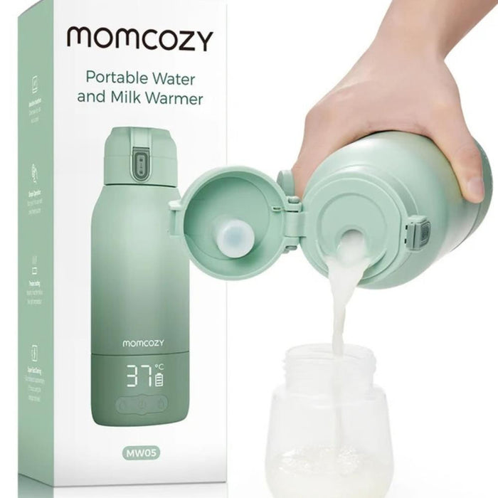 Aquecedor Portátil de Leite e Água Momcozy MW05 Green