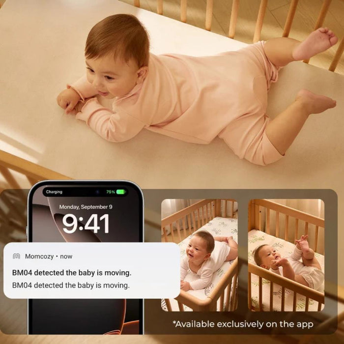 Intercomunicador Wi-Fi Momcozy BM04 com Ecrã LCD HD de 5"