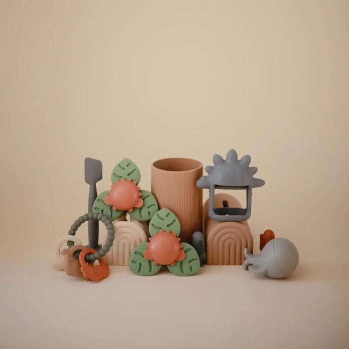 Spinner com Ventosa em Silicone Mushie Dino