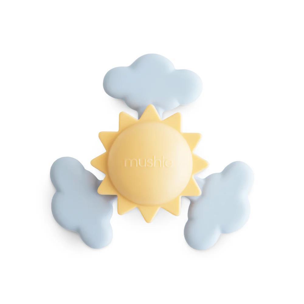 Mushie Sunshine, piruleta de silicona con ventosa