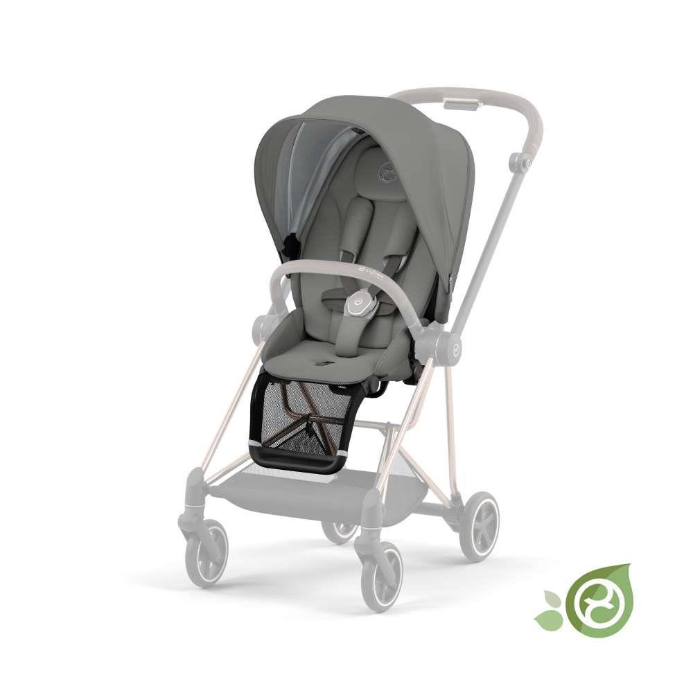 Pack de Tecidos Conscious Collection Pearl Grey para Cybex Platinum Mios (Coleção 2022)