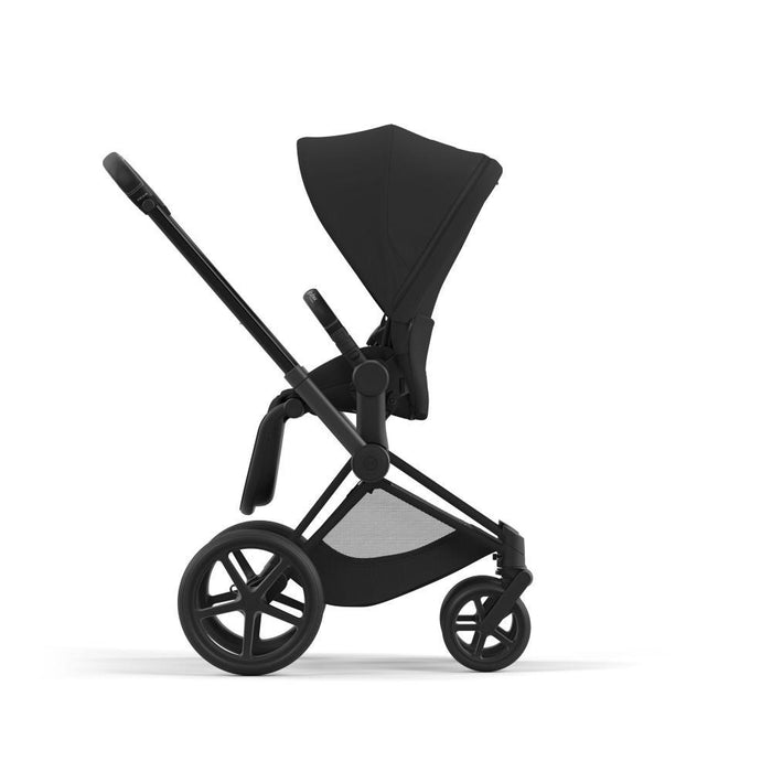 Pack Trolley Cybex Platinum Priam Negro Mate + Tela Negro Sepia