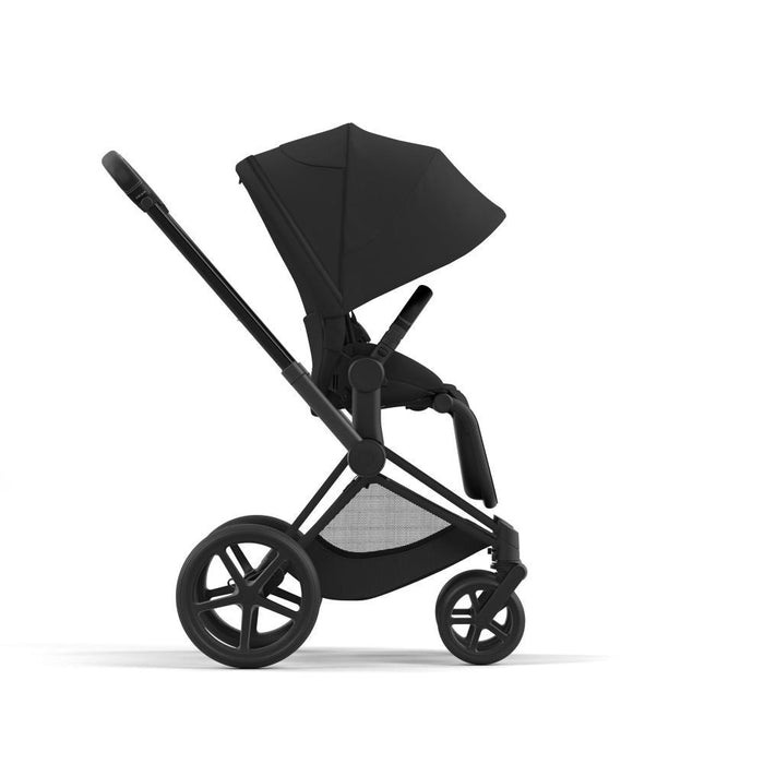 Pack Trolley Cybex Platinum Priam Negro Mate + Tela Negro Sepia