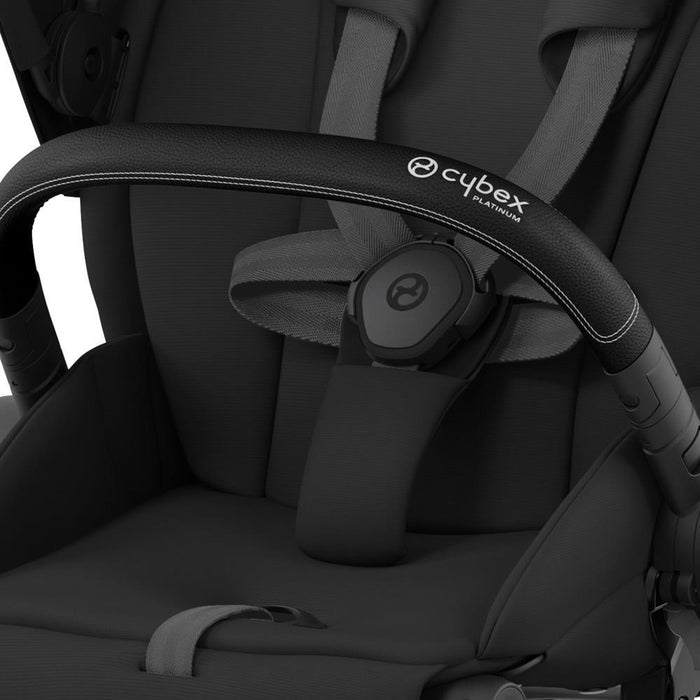 Pack Trolley Cybex Platinum Priam Negro Mate + Tela Negro Sepia