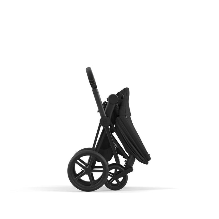 Pack Trolley Cybex Platinum Priam Negro Mate + Tela Negro Sepia