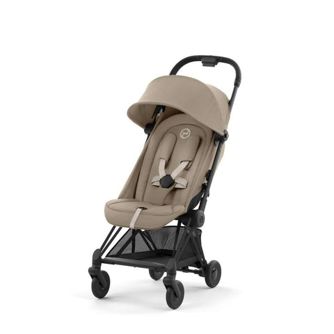 Carrinho Cybex Platinum Coya Matt Black Cozy Beige