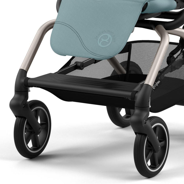 Cybex Eezy S Twist+2 TPE Stormy Blue Stroller - Taupe Chassis