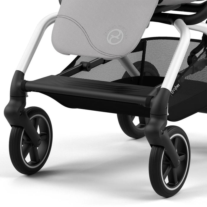 Cybex Eezy S Twist +2 SLV Stroller Fog Grey - Silver Frame