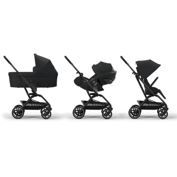 Cybex Eezy S Twist +2 BLK Magic Black Stroller - Black Chassis