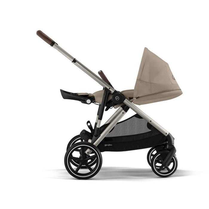 carrinho cybex gazelle Carrinho Cybex Gazelle S TPE Almond Beige - Chassis Taupe | Passeio