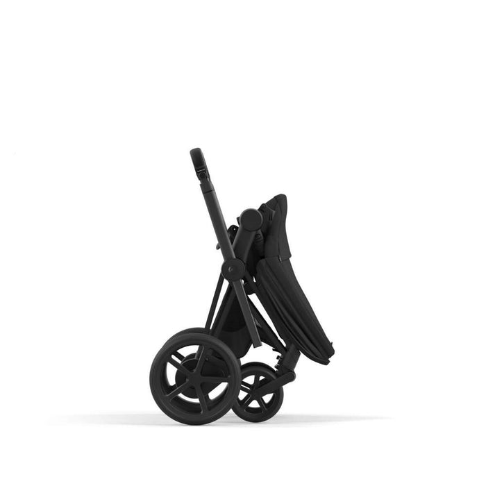 Chassis Cybex Platinum e-Priam e Estrutura do Assento Matt Black