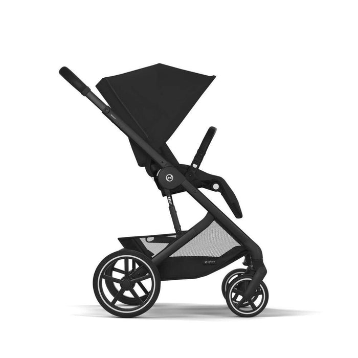 cybex brasil Carrinho Cybex Balios S Lux BLK Moon Black - Chassis Preto | Passeio