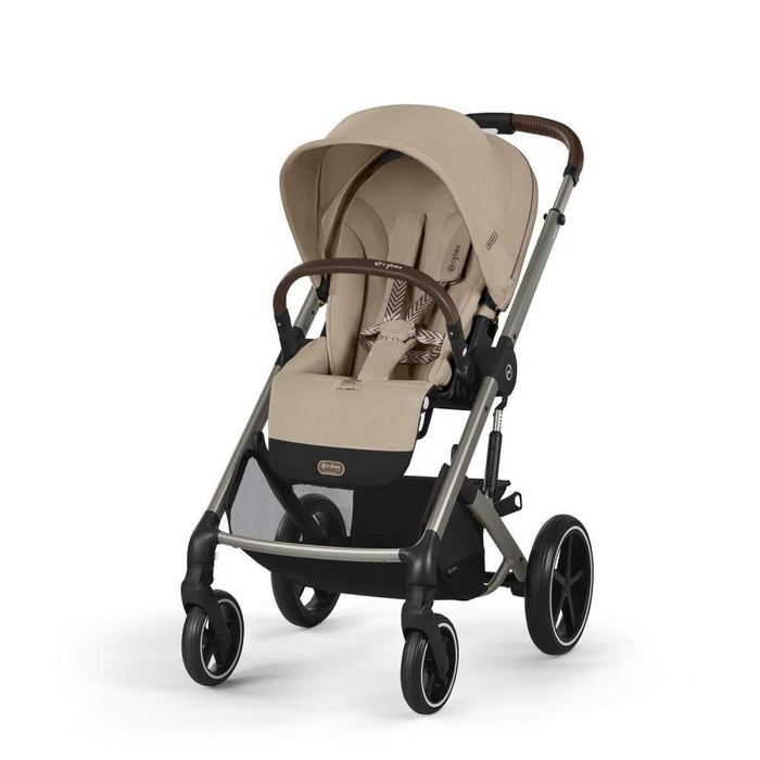Carrinho Cybex Balios S Lux TPE Almond Beige - Chassis Taupe