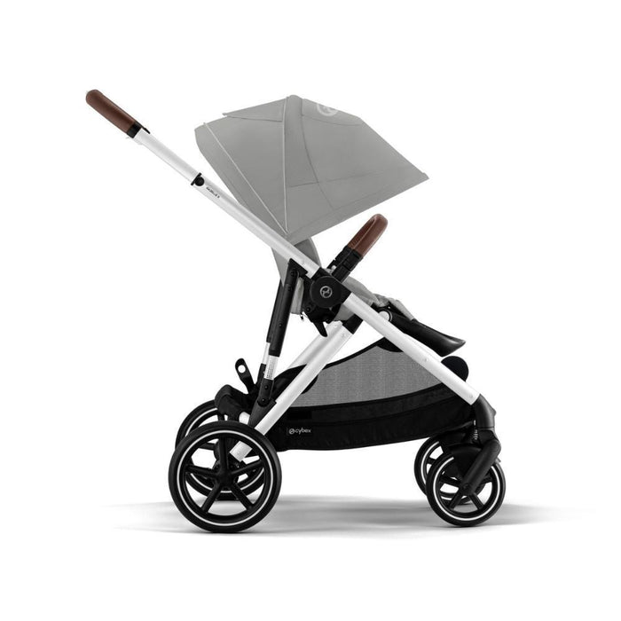 Carrinho Cybex Gazelle S SLV Stone Grey - Chassis Prateado