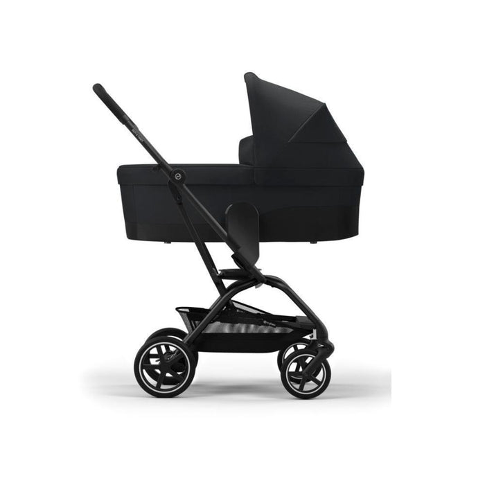 Pack Cybex Eezy S Twist+2 BLK Canvas White + Carrycot S Eezy S Twist Moon Black