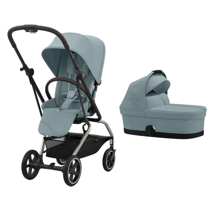 coche cybex eezy s Mochila Cybex Eezy S Twist+2 TPE Stormy Blue + Capazo S Stormy Blue | Tour