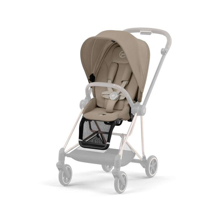 Pack Cybex Platinum Mios com Chassis e Assento Chrome Brown+ Pack de Tecidos + Alcofa Mios Lux + Cloud T Plus Cozy Beige