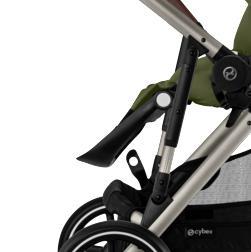 Carrinho Cybex Gazelle S TPE Moss Green - Chassis Taupe