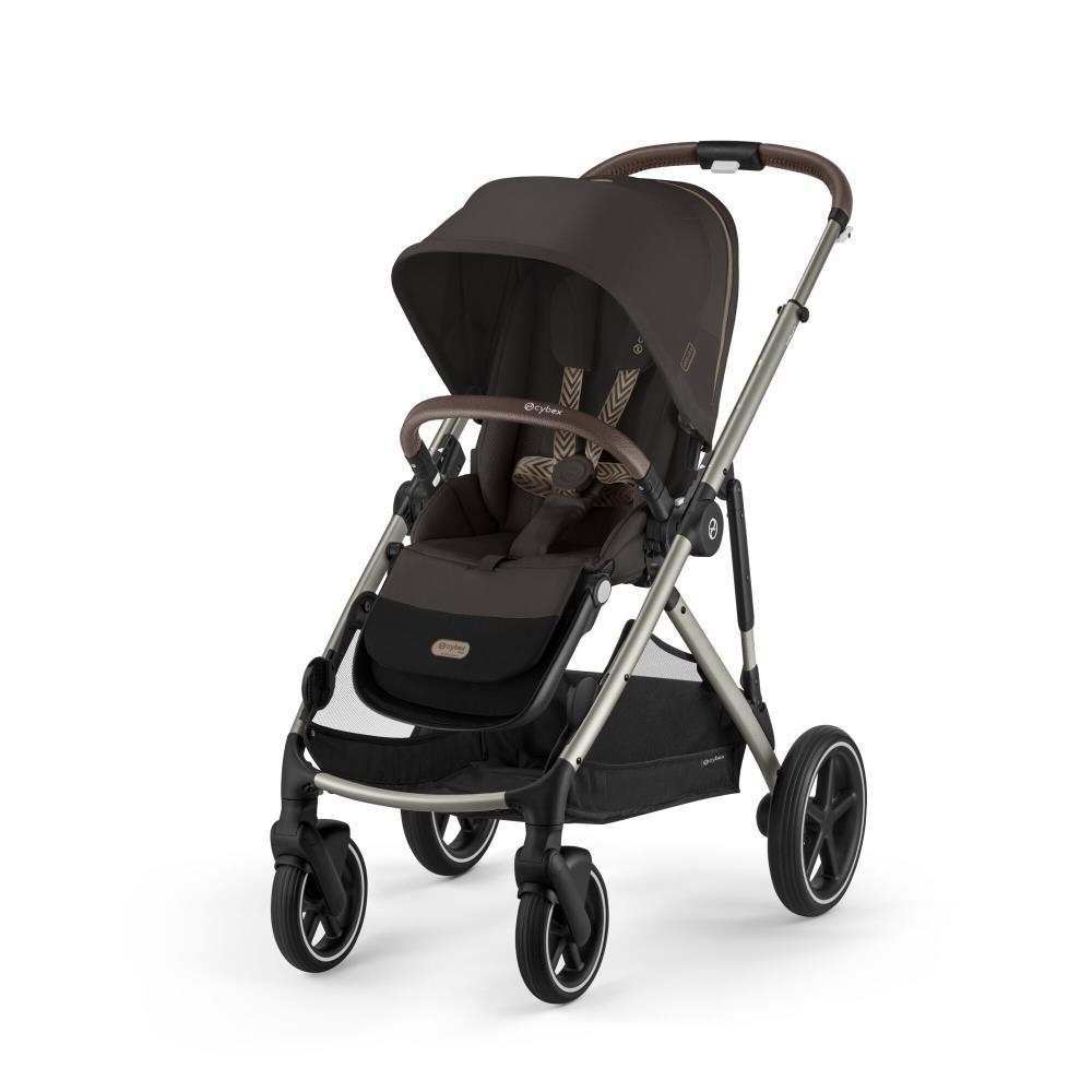 Cybex Gazelle S Stroller TPE Chocolate Brown - Taupe Chassis