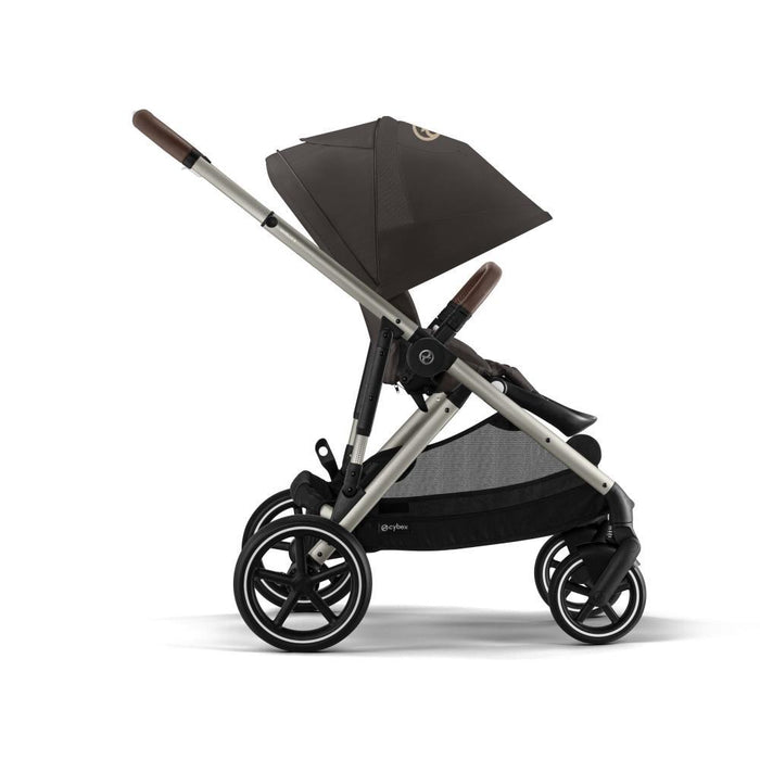 Carrinho Cybex Gazelle S TPE Chocolate Brown - Chassis Taupe