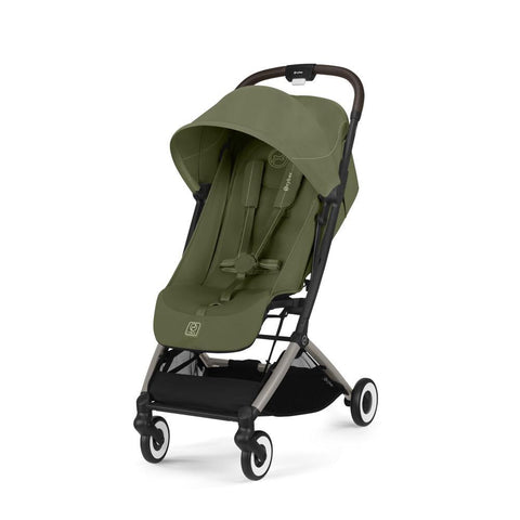 Carrinho Cybex Orfeo TPE Moss Green - Chassis Taupe