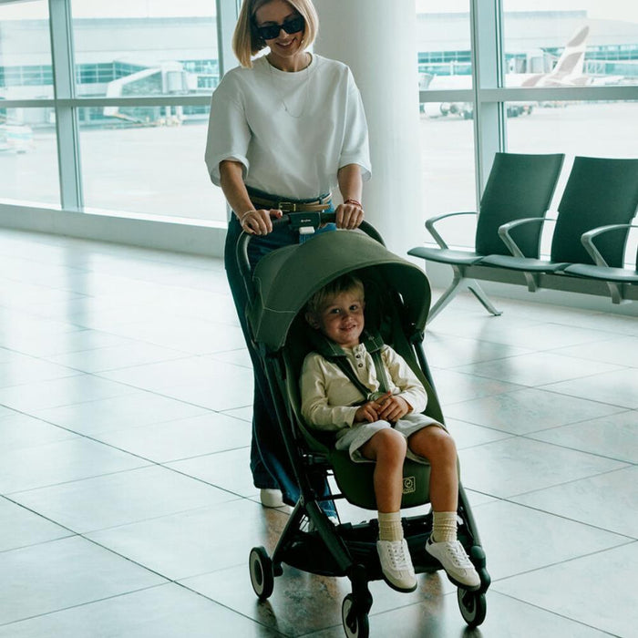 Carrinho Cybex Orfeo TPE Moss Green - Chassis Taupe