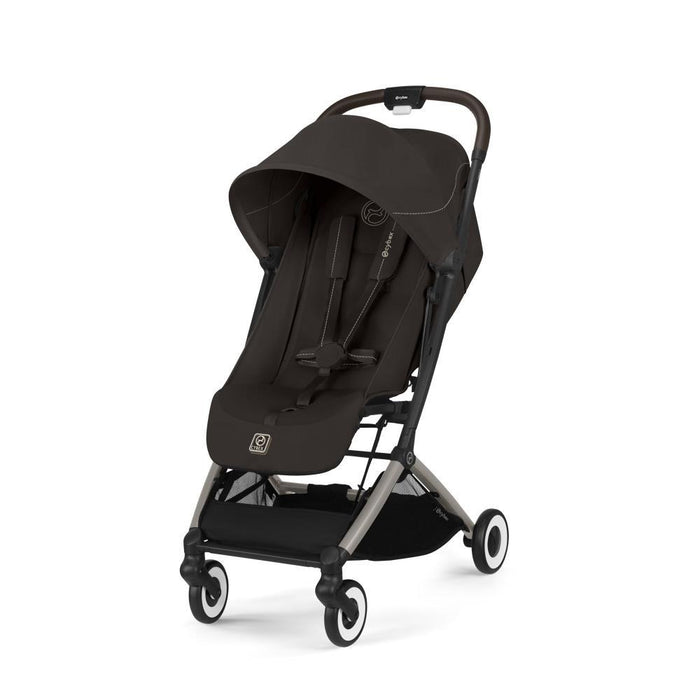 Carrinho Cybex Orfeo TPE Chocolate Brown - Chassis Taupe