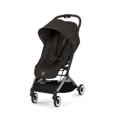 Carrinho Cybex Orfeo TPE Chocolate Brown - Chassis Taupe