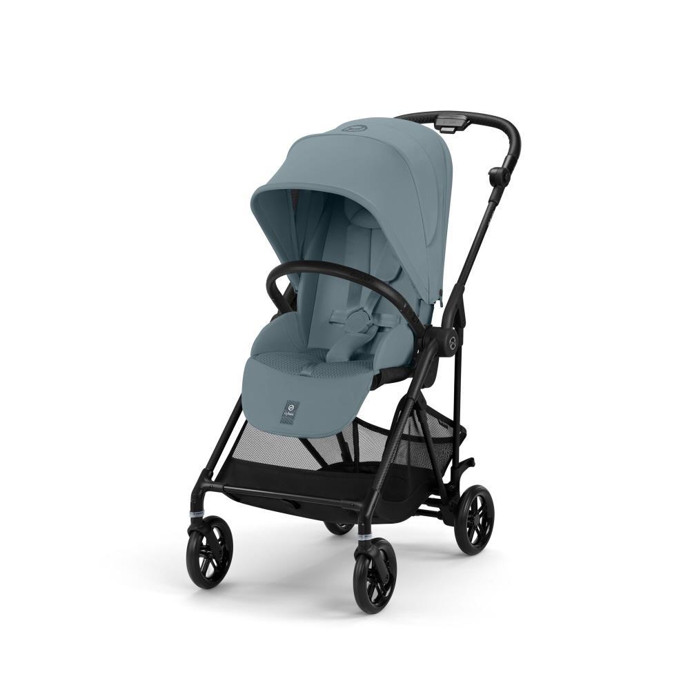 Carrinho Cybex Melio Carbon Stormy Blue (Coleção 2025)
