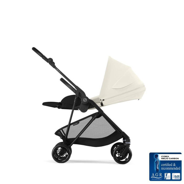 Carrinho Cybex Melio Carbon Canvas White