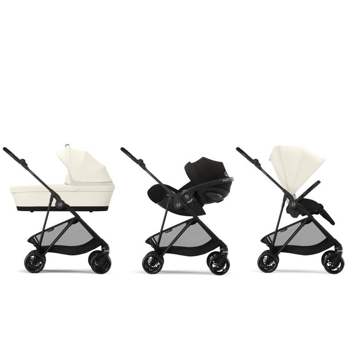 Carrinho Cybex Melio Carbon Canvas White