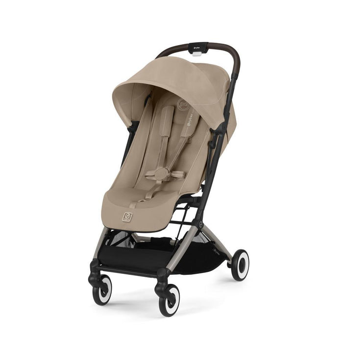 Carrinho Cybex Orfeo TPE Almond Beige - Chassis Taupe
