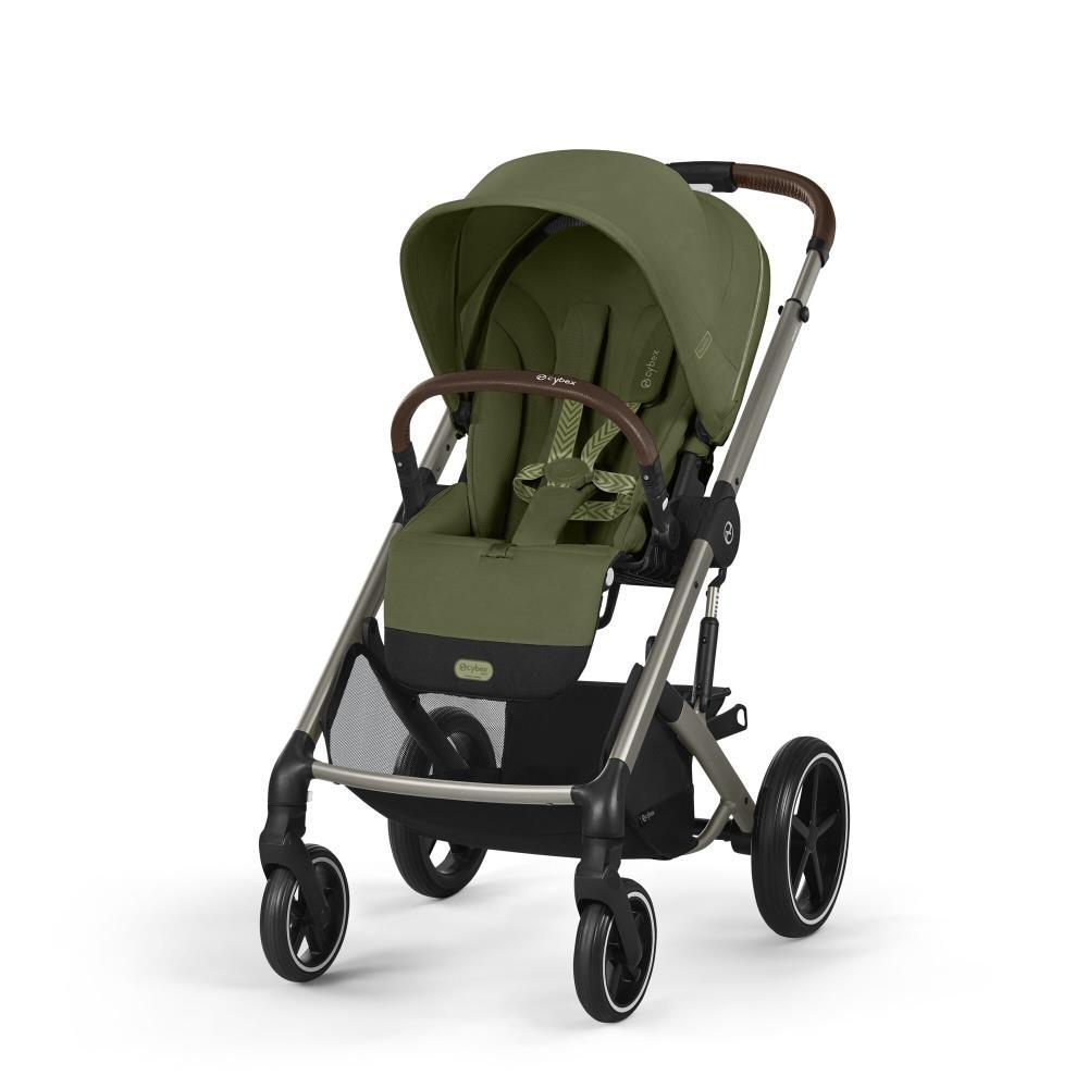 Cybex Balios S Lux TPE Stroller Moss Green - Taupe Chassis (2025 Collection)