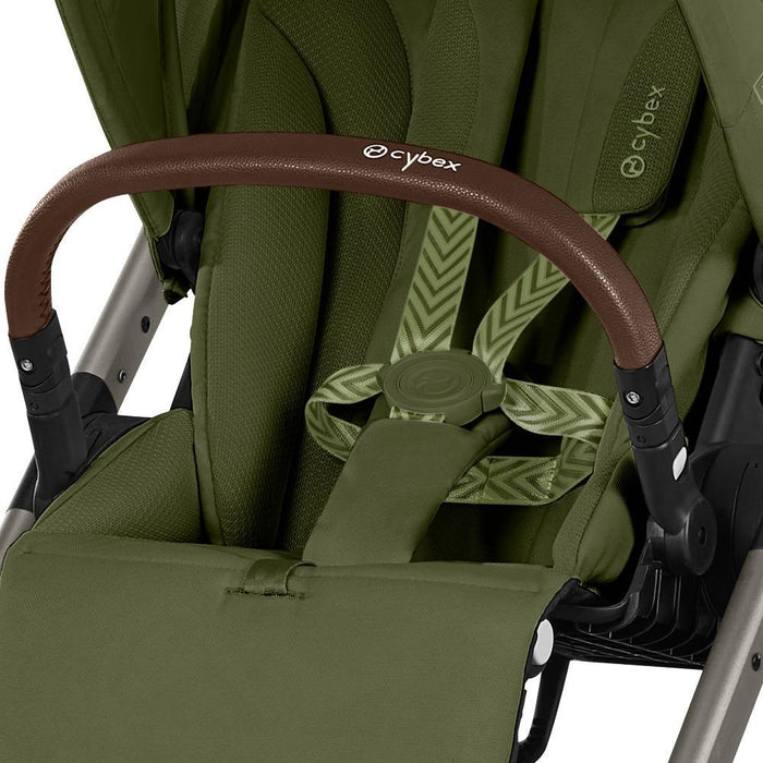 Carrinho Cybex Balios S Lux TPE Moss Green - Chassis Taupe